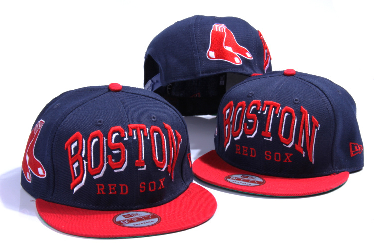 MLB Boston Red Sox NE Snapback Hat #23